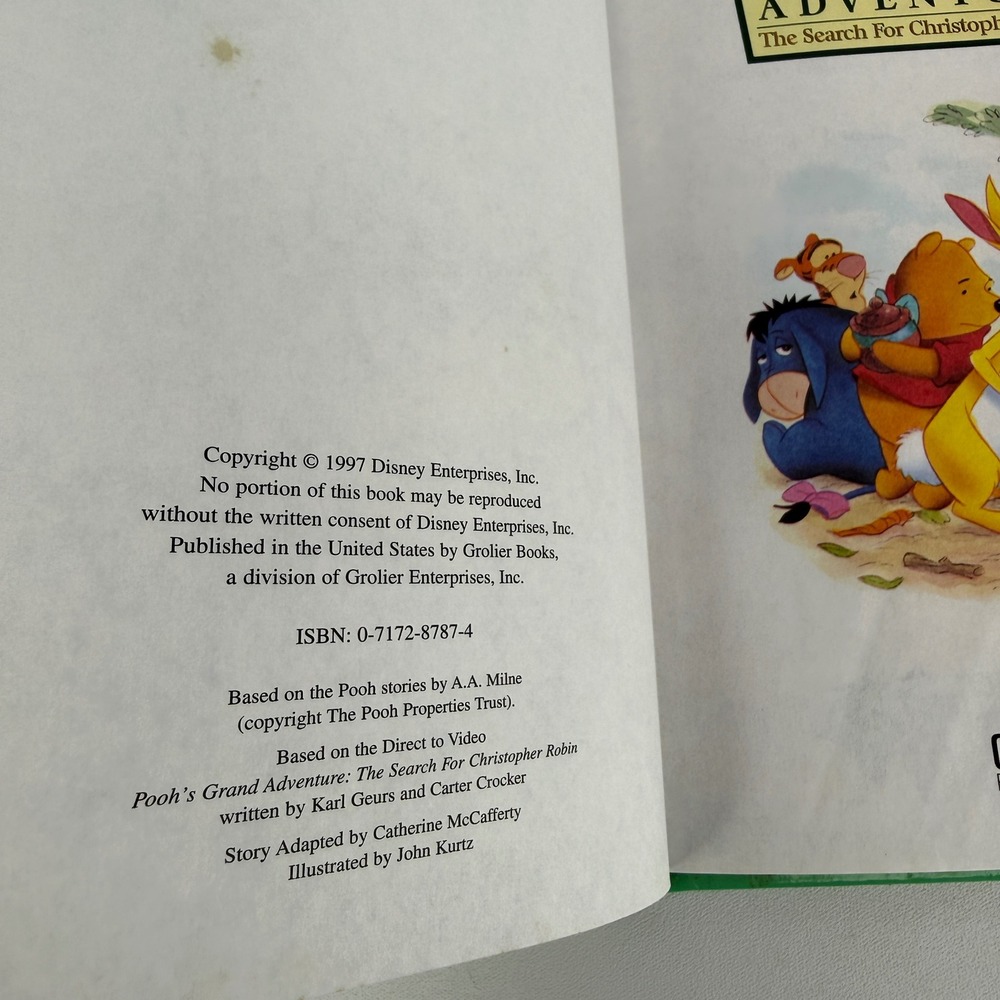 Vintage Disney Grolier Book Club Hardcover Lot of 7 Dumbo Lion King 70s-00s - Picture 9 of 11
